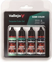 Acrylicos Vallejo Game Set Model Making Paints ...