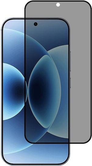 Xiaomi 17t 5g Amorus Privacy Full Tempered Glass Folie Protecție Ecran Neagră