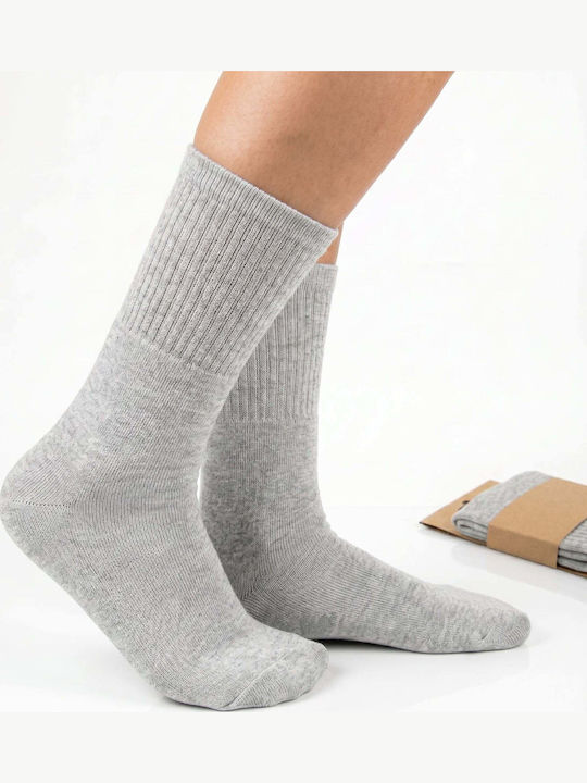 Dimi Socks Μπασκετικές Κάλτσες Γκρι