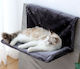 Cat Bed-Hammock For Radiators Grey