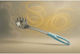 SteweHome Deep Pasta Colander Stainless Steel Blue