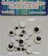 Glow-in--dark Moving Eyes Assorted Sizes 20 Pcs