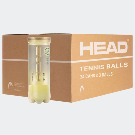 Head Turnier Tennisbälle X 72 Packung 24 3er Dosen