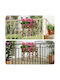 Künstliche Lila Blume 55cm vidaXL