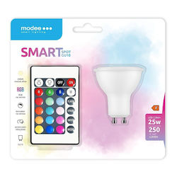 Modee Lighting Smart Bulbs LED 2.9W for GU10 Socket RGB 250lm Dimmable 10 Pieces