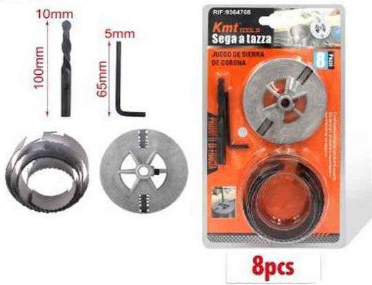 KMT Tools Ποτηροπρίονο Ξηρής Κοπής για Ξύλο
