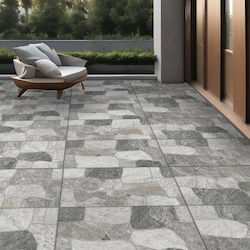 Izida Atlas Fliese Für Innenbereich Boden Matt 60.6x30.6cm Graues