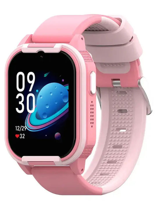 Nubki Smartwatch Pentru Copii 4G Cu GPS Și Cameră Roz