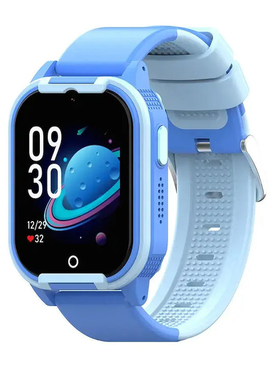 Nubki Kinder-Smartwatch 4G mit GPS und Kamera Blau