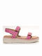 Leather Women's Anatomic Sandals Purple