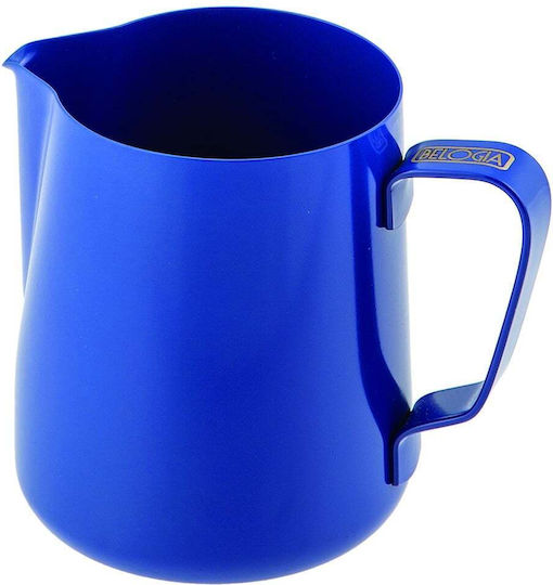 Galatieră Belogia 350ml Albastru Inox Teflon Latte Art