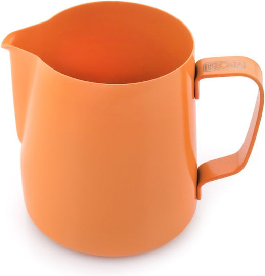 Milk Pitcher Belogia Mpt 110 Inox Nonstick Coating Teflon 590ml Orange