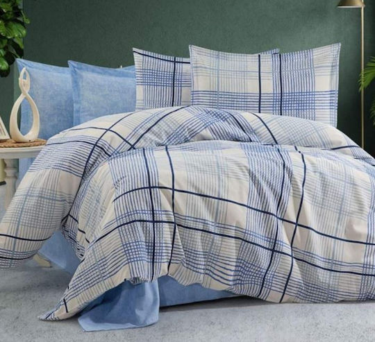 MayHome Duvet Cover Set 160x240cm Single With Pillowcase Geometric