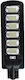 Waterproof Solar LED Flood Light 250W Green with Photocell and Remote Control IP67