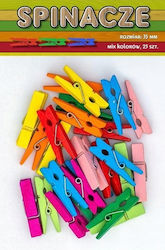 Holzhandwerksdekoration Verschiedene Designs oder Farben 25er Packung 3,5 cm