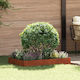 vidaXL Μπορντούρα Κήπου σε Καφέ Χρώμα 1m x 60cm