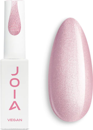 JOIA Vegan Ojă Pentru Unghii Cu Gel 03 Rose Charm Ochi De Pisică 8ml 10557