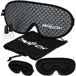 Activ Space Polyester Grey Sleep Mask