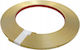 Gold Matte Decorative Strip 6mm Flexible Self-adhesive