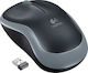 Logitech M185 Kabellose Maus Grau