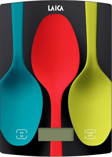 Laica Cântar de Bucătărie Digital până la 5kg Multicolor