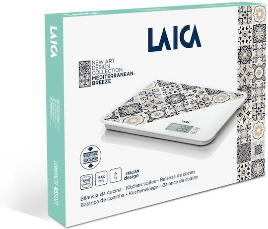 Laica Cântar de Bucătărie Digital până la 20kg Maro