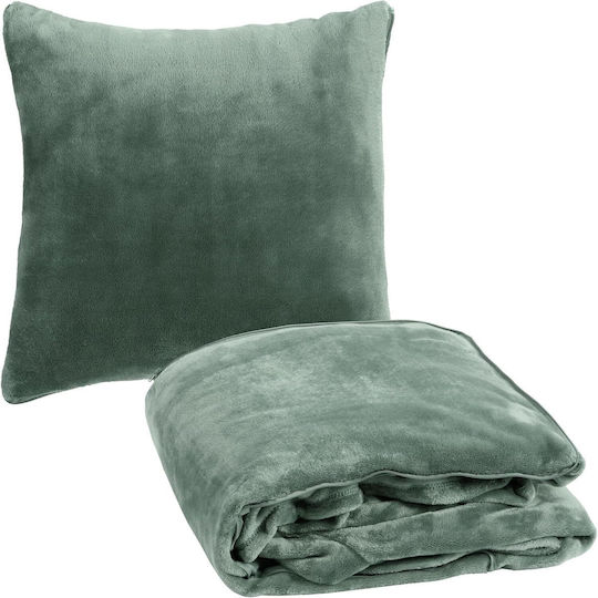 Homelevel Κουβέρτα με Μανίκια 200x150εκ. Green