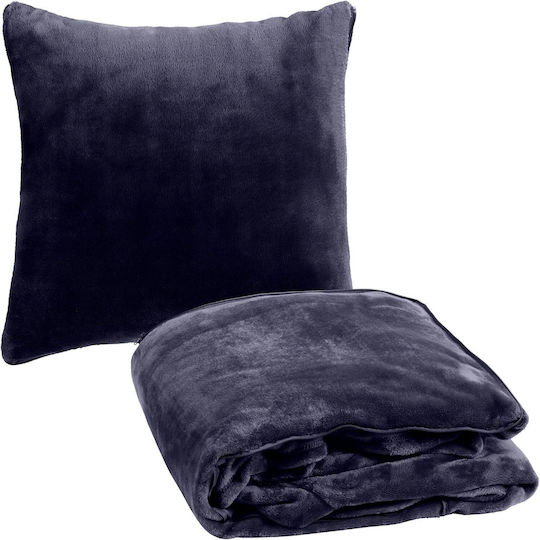 Homelevel Κουβέρτα με Μανίκια 200x150εκ. Dark Gray