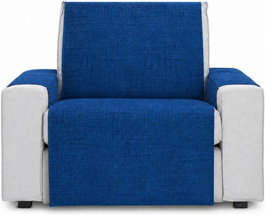 Pucioasa Elastische Abdeckung Sessel Marineblau