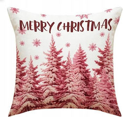 Ecarla Winter Christmas Pillowcase 45x45cm Forest Pod127