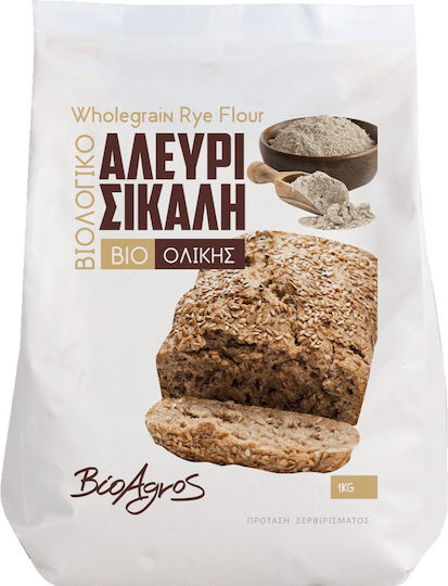 Vio Agros Organic Wholegrain Rye Flour 1kg