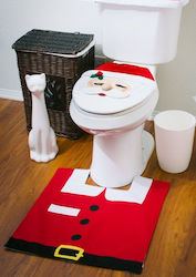 Christmas Bathroom Set Santa 1 Pc