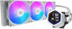 CoolerMaster Masterliquid Core Nex Digital 360 AIO CPU Liquid Cooling with 3 120mm Fans and ARGB Lighting White