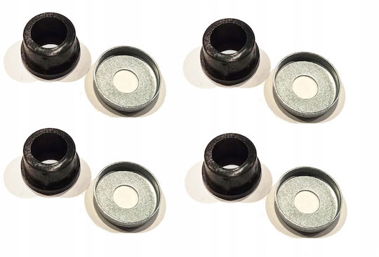 Set 4x Control Arm Bushing Bush Quad Atv Bashan Kinroad Loncin Shineray Kx