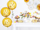 Table Number Toppers Gold 11pcs