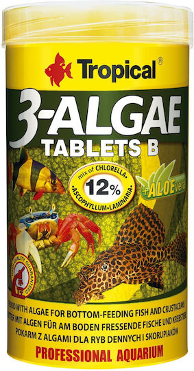 Tropical 3-algae Tablets B 250ml/150g