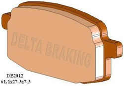 Front Brake Pads Delta Fym 125 X Sport Typhoon Quad 06 07 Fym