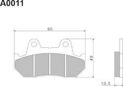Nissin 2024/10 Plăcuțe De Frână Kh69 Premium Semimetalice Metalice Compozit Ece R90 Fabricate În Japonia 2p-201ns Nissin 2024/10 Plăcuțe De Frână Kh69 Premium Semimetalice Metalice Compozit Ece R90 Fabricate În Japonia 2p-201ns