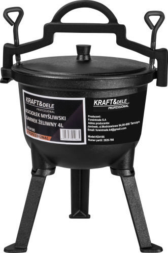 Hunter's Pot Cast Iron Pot 4l Kd4185