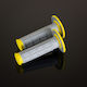 Renthal Mx Dual Compound Diamond Yellow Waffle Grips Two-component Color Gray Yellow