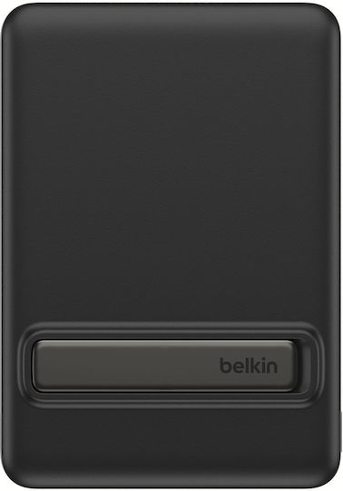 Belkin BoostCharge Slim Magnetic MagSafe Power Bank 5000mAh 20W με Θύρα USB-C Power Delivery Μαύρο