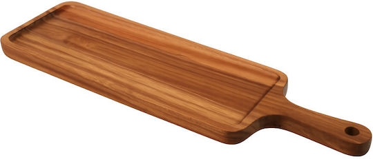 Πλατώ Ξύλινο Ακακίας Χερούλι 49x15x1,5cm Gtsa