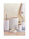 SteweHome Set Accesorii Baie Plastic Bej 5 Bucăți