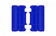 Polisport Grilaje De Protecție Radiator YZ 125 250 06 17 Albastre Durabile