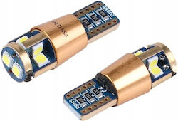 W5w T10 LED Autolampen 12/24V Canbus 6000K Kaltes Weiß Stark W5w T10 LED Autolampen 12/24V Canbus 6000K Kaltes Weiß Stark