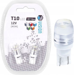 2x W5w LED T10 Vision 12V 6000K 1x Hp Linse Weiße Autolampe 2x W5w LED T10 Vision 12V 6000K 1x Hp Linse Weiße Autolampe