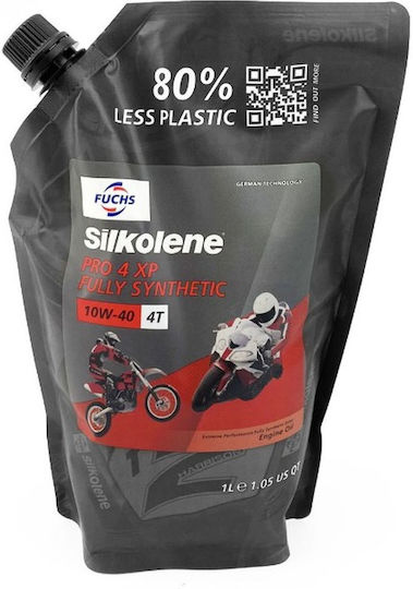 Silkolene Fuchs Ulei Motor 100% Sintetic Ester Pro 4 Xp 10w40 1l Pouch Bag