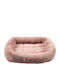 HowHomely Hundebett Selbstheizendes Rechteck Kopfkissen Rosa 46cm