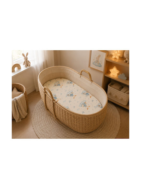 Grandes Suenos Baby Cradle Cotton Sheet Ducks E...