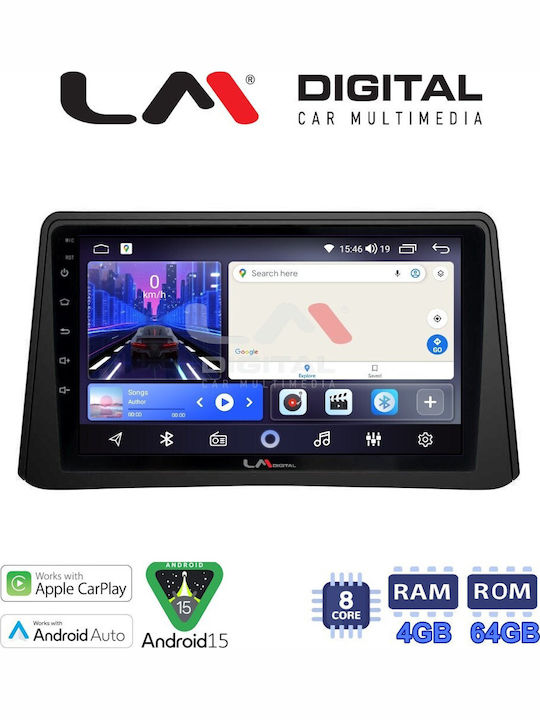 LM Digital Car Audio System for Opel Mokka 2012 2015 Bluetooth USB Wi-Fi GPS Apple CarPlay Android Auto